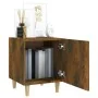 Smoked oak plywood nightstand by vidaXL, Nightstands - Ref: Foro24-817309, Price: 27,95 €, Discount: %
