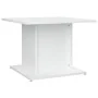 White engineered wood coffee table 55.5x55.5x40 cm by vidaXL, Coffee table - Ref: Foro24-810316, Price: 34,38 €, Discount: %