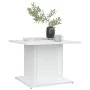 White engineered wood coffee table 55.5x55.5x40 cm by vidaXL, Coffee table - Ref: Foro24-810316, Price: 34,38 €, Discount: %