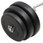 Dumbbell curl with discs 90 kg by vidaXL, free weight - Ref: Foro24-3145023, Price: 206,06 €, Discount: %