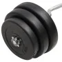 Mancuerna curl con discos 90 kg de vidaXL, Peso libre - Ref: Foro24-3145023, Precio: 210,71 €, Descuento: %