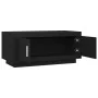 Black engineered wood coffee table 102x50x45 cm by vidaXL, Coffee table - Ref: Foro24-811809, Price: 77,55 €, Discount: %