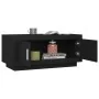 Black engineered wood coffee table 102x50x45 cm by vidaXL, Coffee table - Ref: Foro24-811809, Price: 77,55 €, Discount: %