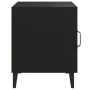 Nightstands 2 units black plywood by vidaXL, Nightstands - Ref: Foro24-812063, Price: 69,50 €, Discount: %