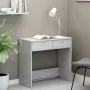 Betongrauer Sperrholzschreibtisch 80x40x75 cm von vidaXL, Schreibtische - Ref: Foro24-801359, Preis: 51,05 €, Rabatt: %