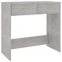 Betongrauer Sperrholzschreibtisch 80x40x75 cm von vidaXL, Schreibtische - Ref: Foro24-801359, Preis: 51,05 €, Rabatt: %