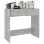 Betongrauer Sperrholzschreibtisch 80x40x75 cm von vidaXL, Schreibtische - Ref: Foro24-801359, Preis: 51,05 €, Rabatt: %