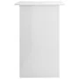 Schreibtisch aus glänzend weißem Sperrholz, 90 x 50 x 74 cm von vidaXL, Schreibtische - Ref: Foro24-801176, Preis: 65,96 €, R...