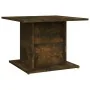 Couchtisch aus geräuchertem Eichenholzwerkstoff, 55,5 x 55,5 x 40 cm von vidaXL, Couchtisch - Ref: Foro24-813095, Preis: 29,2...
