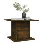 Smoked oak engineered wood coffee table 55.5x55.5x40 cm by vidaXL, Coffee table - Ref: Foro24-813095, Price: 29,23 €, Discoun...