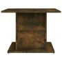 Couchtisch aus geräuchertem Eichenholzwerkstoff, 55,5 x 55,5 x 40 cm von vidaXL, Couchtisch - Ref: Foro24-813095, Preis: 29,2...