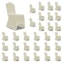 Elastische Stuhlhülle Creme 30 Stück von vidaXL, Abdeckungen - Ref: Foro24-3051643, Preis: 115,94 €, Rabatt: %