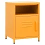 Nachttische 2 Stück Senfgelb Stahl 35x35x51 cm von vidaXL, Nachttische - Ref: Foro24-3095216, Preis: 140,07 €, Rabatt: %
