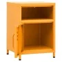 Nachttische 2 Stück Senfgelb Stahl 35x35x51 cm von vidaXL, Nachttische - Ref: Foro24-3095216, Preis: 140,07 €, Rabatt: %