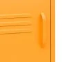 Mesitas de noche 2 uds amarillo mostaza acero 35x35x51 cm de vidaXL, Mesitas de noche - Ref: Foro24-3095216, Precio: 140,07 €...