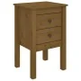 Nachttische 2 Stück honigbraunes Kiefernholz 40x35x61,5 cm von vidaXL, Nachttische - Ref: Foro24-813696, Preis: 94,59 €, Raba...