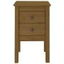Nachttische 2 Stück honigbraunes Kiefernholz 40x35x61,5 cm von vidaXL, Nachttische - Ref: Foro24-813696, Preis: 94,59 €, Raba...