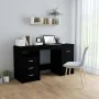 Escritorio de madera de ingeniería negro 140x50x76 cm by vidaXL, Desks - Ref: Foro24-3054781, Price: 168,25 €, Discount: %