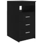 Escritorio de madera de ingeniería negro 140x50x76 cm by vidaXL, Desks - Ref: Foro24-3054781, Price: 168,25 €, Discount: %