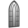 Black iron mirror for indoor use 70x30 cm by vidaXL, Mirrors - Ref: Foro24-3093526, Price: 82,96 €, Discount: %