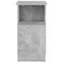 Gray concrete plywood side table 36x30x56 cm by vidaXL, Side tables - Ref: Foro24-802997, Price: 32,63 €, Discount: %