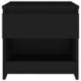 Mesita de noche de madera contrachapada negro 40x30x39 cm de vidaXL, Mesitas de noche - Ref: Foro24-803445, Precio: 34,38 €, ...
