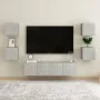 Bedside tables 2 units concrete gray 30.5x30x30cm by vidaXL, Nightstands - Ref: Foro24-3079719, Price: 46,46 €, Discount: %