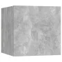 Mesitas de noche 2 unidades gris hormigón 30,5x30x30cm de vidaXL, Mesitas de noche - Ref: Foro24-3079719, Precio: 46,46 €, De...