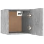 Mesitas de noche 2 unidades gris hormigón 30,5x30x30cm de vidaXL, Mesitas de noche - Ref: Foro24-3079719, Precio: 46,46 €, De...