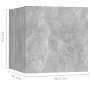 Mesitas de noche 2 unidades gris hormigón 30,5x30x30cm de vidaXL, Mesitas de noche - Ref: Foro24-3079719, Precio: 46,46 €, De...