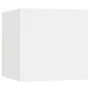 Mesita de noche madera de ingeniería blanca 30,5x30x30 cm de vidaXL, Mesitas de noche - Ref: Foro24-3079706, Precio: 30,58 €,...