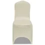 Funda de silla elástica color crema 24 unidades de vidaXL, Fundas - Ref: Foro24-3051642, Precio: 96,23 €, Descuento: %