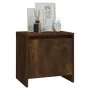 Smoked oak engineered wood bedside table 45x34x44.5 cm by vidaXL, Nightstands - Ref: Foro24-813044, Price: 33,77 €, Discount: %