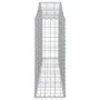 Gabion baskets 20 pcs arc shape iron 200x30x80/100 cm by vidaXL, Pots and planters - Ref: Foro24-3145424, Price: 1,00 €, Disc...
