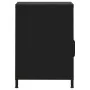Bedside tables 2 units black steel 35x35x51 cm by vidaXL, Nightstands - Ref: Foro24-3095221, Price: 146,53 €, Discount: %