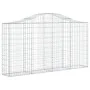 Gabion baskets 20 pcs arch shape iron 200x30x100/120 cm by vidaXL, Pots and planters - Ref: Foro24-3145445, Price: 1,00 €, Di...
