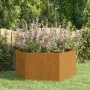 Rostiger Cortenstahl-Pflanzkübel 90x90x45 cm von vidaXL, Töpfe und Pflanzgefäße - Ref: Foro24-823676, Preis: 76,92 €, Rabatt: %