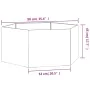 Rostiger Cortenstahl-Pflanzkübel 90x90x45 cm von vidaXL, Töpfe und Pflanzgefäße - Ref: Foro24-823676, Preis: 76,92 €, Rabatt: %