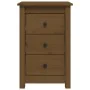 Bedside tables 2 units made of pine wood in honey brown color 40x35x61.5 cm by vidaXL, Nightstands - Ref: Foro24-813706, Pric...