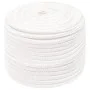 Intense white polypropylene boat rope 14 mm 250 m by vidaXL, Ropes and metal cords - Ref: Foro24-152571, Price: 154,95 €, Dis...