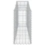 Cestas gaviones 2 uds forma de arco hierro 200x30x60/80 cm de vidaXL, Maceteros y jardineras - Ref: Foro24-3145388, Precio: 1...