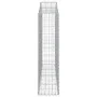 Wire mesh baskets 11 units, arched shape, iron, 200x30x120/140 cm by vidaXL, Pots and planters - Ref: Foro24-3145460, Price: ...