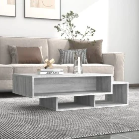 Sonoma-Couchtisch aus grauem Sperrholz, 105 x 55 x 32 cm von vidaXL, Couchtisch - Ref: Foro24-815982, Preis: 60,91 €, Rabatt: %