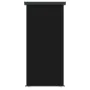 Schwarze Balkon-Seitenmarkise 122x250 cm von vidaXL, Sonnenschirme - Ref: Foro24-317844, Preis: 72,59 €, Rabatt: %