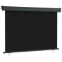 Schwarze Balkon-Seitenmarkise 122x250 cm von vidaXL, Sonnenschirme - Ref: Foro24-317844, Preis: 72,59 €, Rabatt: %