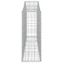 Gabion baskets 7 pcs arch shape iron 200x30x80/100 cm by vidaXL, Pots and planters - Ref: Foro24-3145414, Price: 509,45 €, Di...