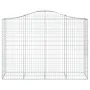 Gabion baskets 7 pcs arch shape iron 200x50x140/160 cm by vidaXL, Pots and planters - Ref: Foro24-3145687, Price: 815,90 €, D...