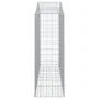 Wire mesh baskets 18 units, arched shape, iron, 200x50x140/160 cm by vidaXL, Pots and planters - Ref: Foro24-3145696, Price: ...