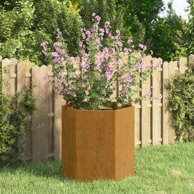 Rusted corten steel planter 40x40x45 cm by vidaXL, Pots and planters - Ref: Foro24-823674, Price: 47,19 €, Discount: %