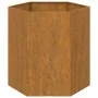 Rusted corten steel planter 40x40x45 cm by vidaXL, Pots and planters - Ref: Foro24-823674, Price: 47,15 €, Discount: %